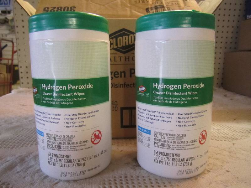 Lot of 6 Clorox Hydrogen Peroxide C...