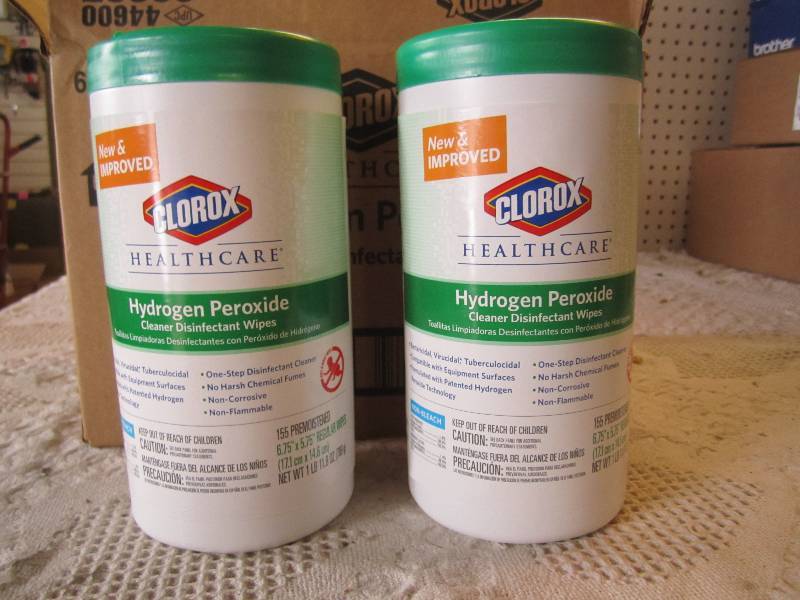 Lot of 6 Clorox Hydrogen Peroxide C...