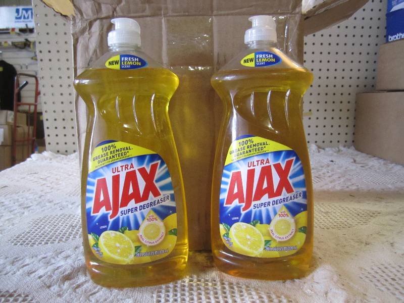 Lot of 8 Ultra Ajax Super Degreaser...