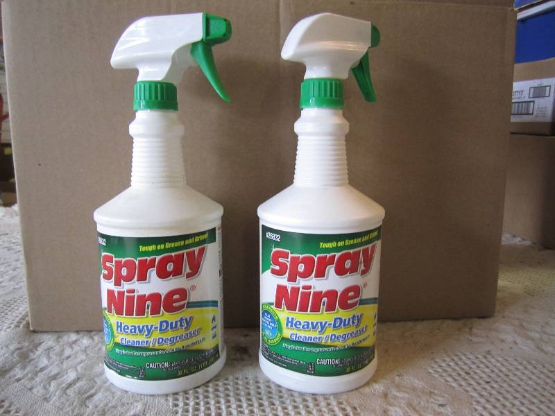 Lot of 9 Spay Nine Heavy Duty Clean...