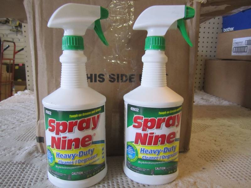 Lot of 10 Spay Nine Heavy Duty Clea...
