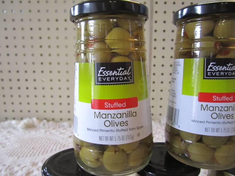Lot of 5 Jars Stuffed Manzanilla Ol...