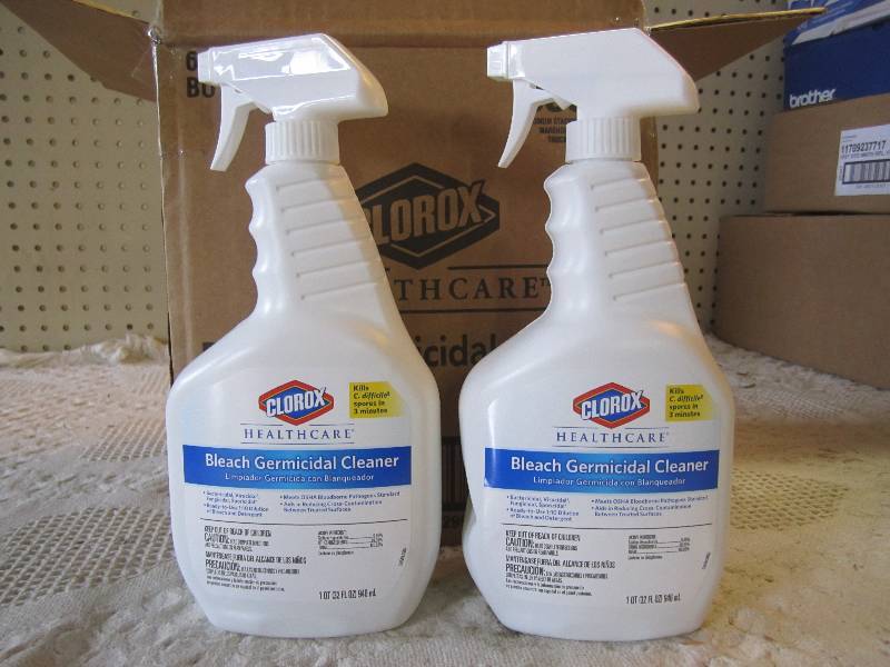 Case of 6 Clorox Bleach Germicidal ...