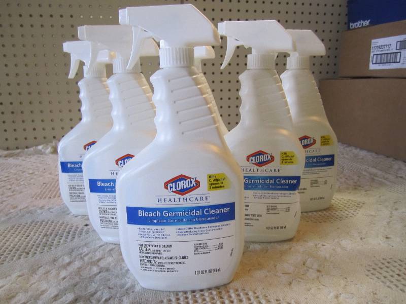 Lot of 6 Clorox Bleach Germicidal C...