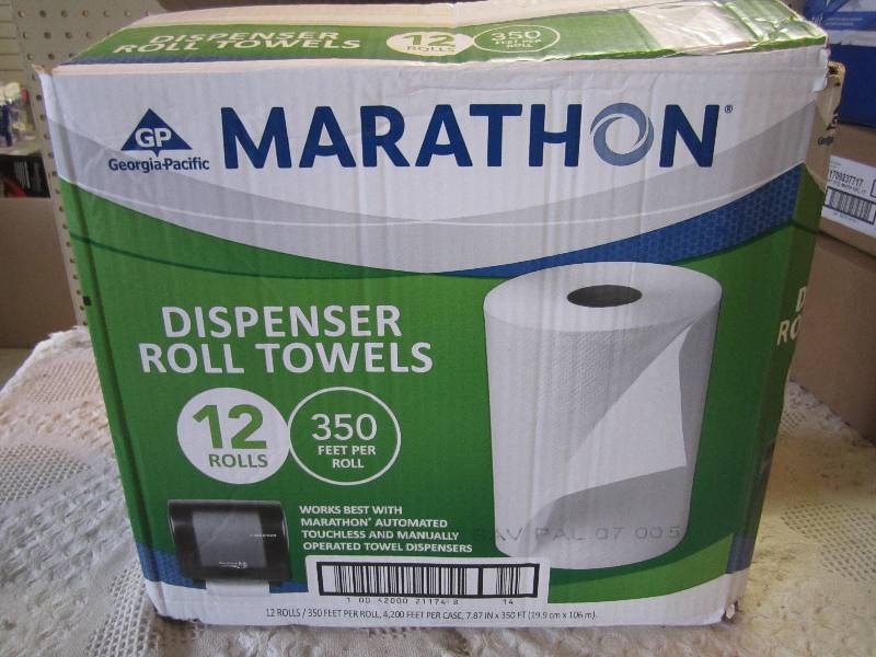 Case of 12 Rolls Dispenser Roll Tow...