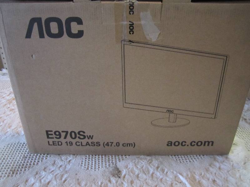 AOC LED 19 Monitor E970W Open Box...