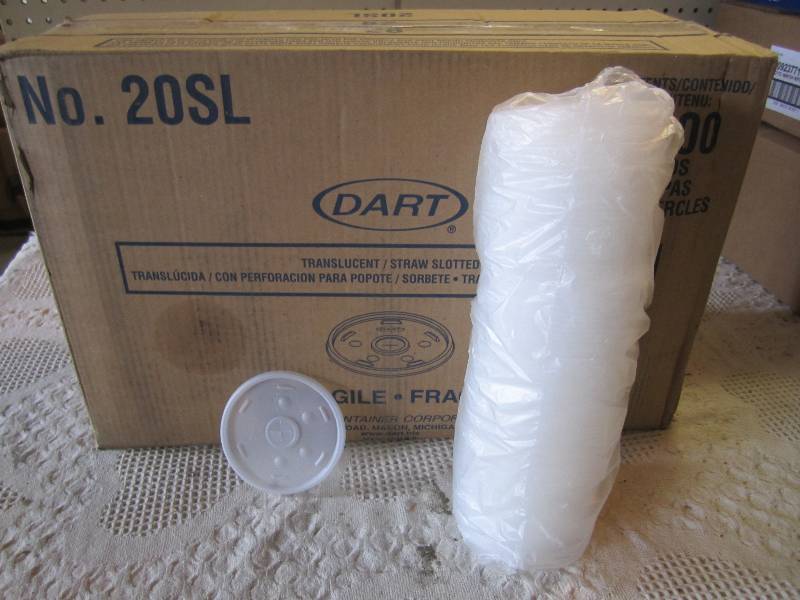 Case of 1000 Dart Cup Lids ...