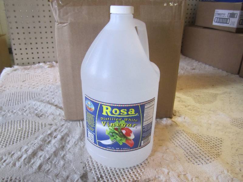 Lot of 4 Rosa Distilled White Vineg...