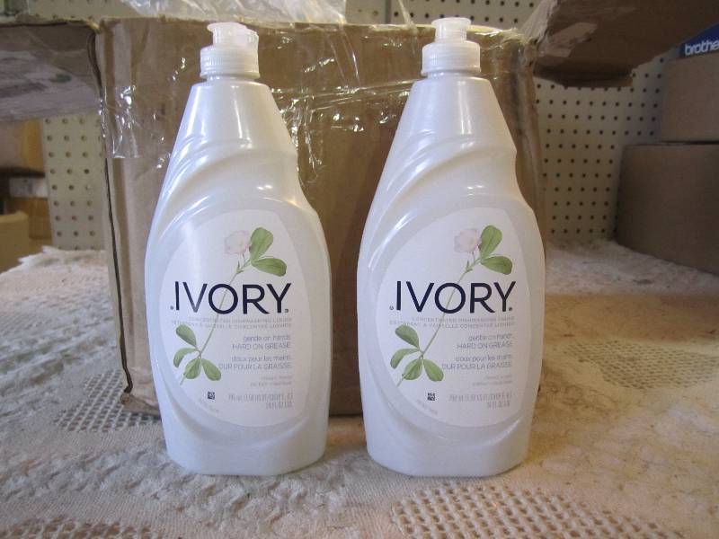 Lot of 18 Ivory Dishwashing Liquid ...