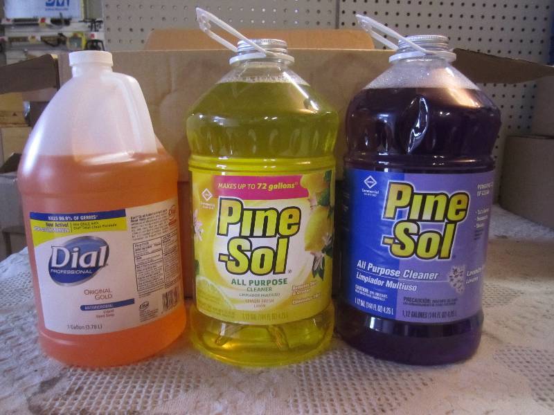 Lot of 6 Misc Pine-Sol All-Purpose ...