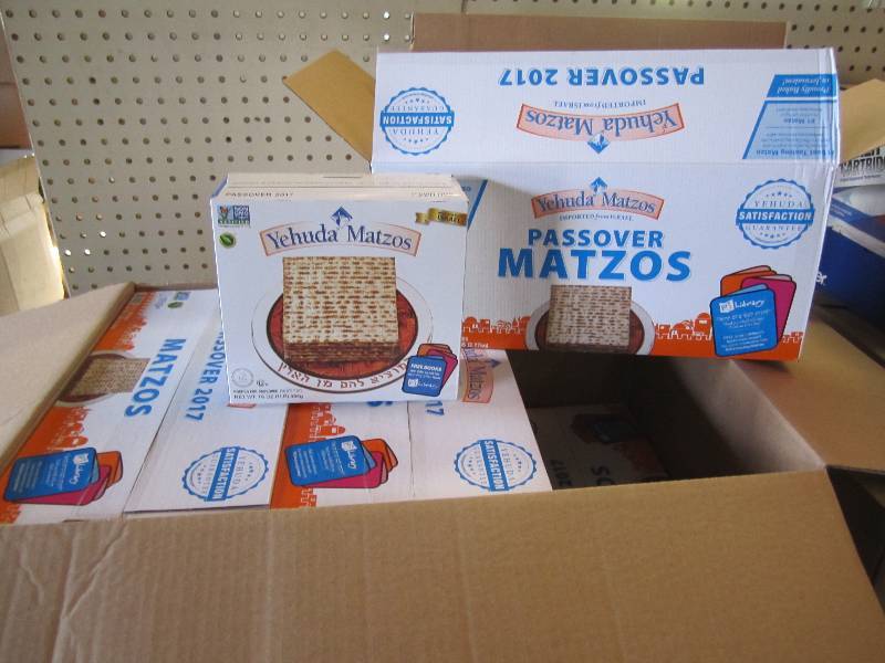 Case of Passover Matzos 6 Boxes of ...