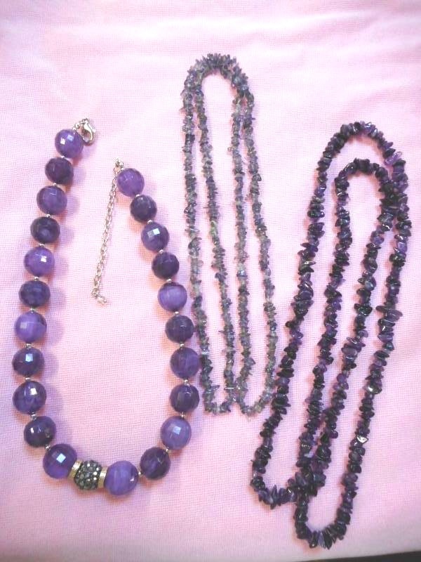 PURPLE STONE JEWELRY