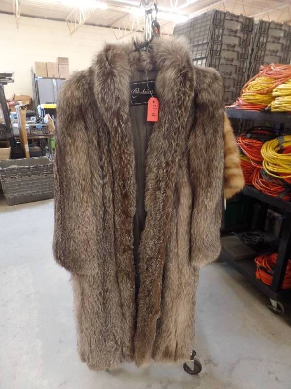 FULL LENGTH FUR COAT