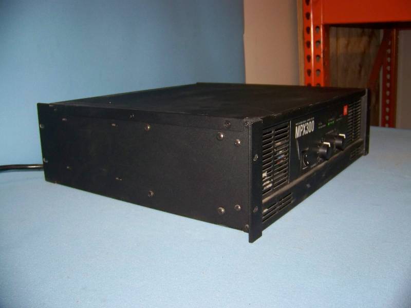 lot 57 image: JBL, MPX300, 2-Channel, Professional Amplifier  Amp