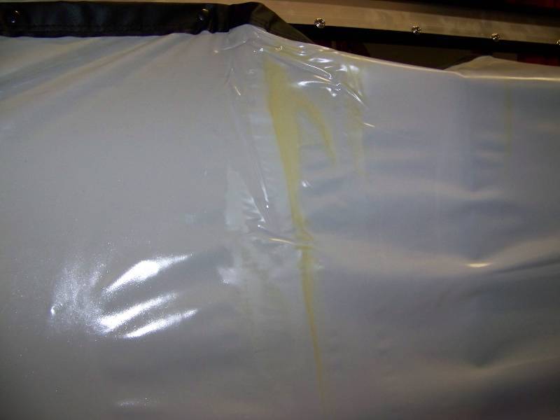 lot 39 image: HUGE Movie  Projection Screen with Snap Edging