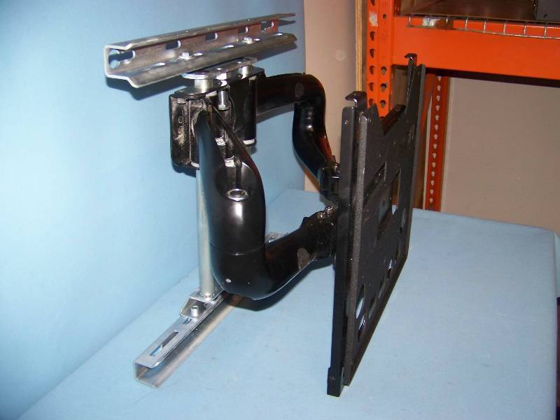 lot 17 image: Chief Manufacturing, Heavy-Duty, Articulating  Swing Arm, Wall Mount for Large Flat Panel TVs  Monitors  Displays