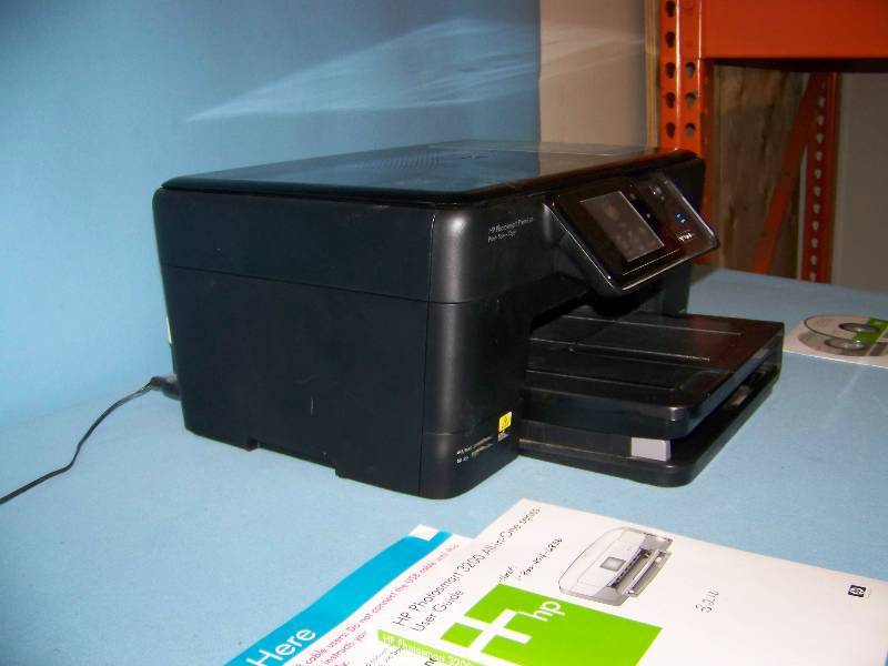 lot 47 image: Hewlett Packard (HP), PhotoSmart, All-In-One, Color Printer  Scanner  Copier