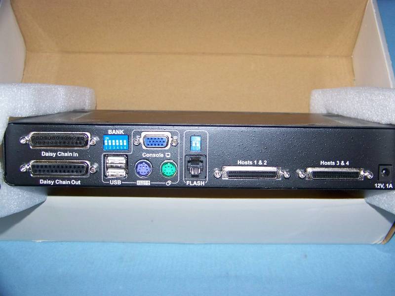 lot 89 image: Belkin, OmniView, PRO3, 4-Port, KVM Switch in Original Box