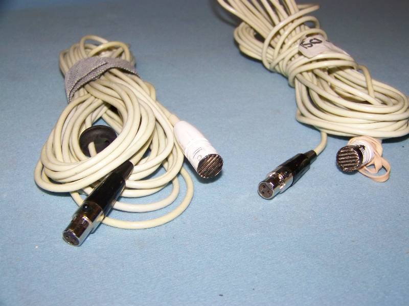 lot 79 image: (2) Audio Technica, Microphones  Mics with (2) Audio Technica Power Modules