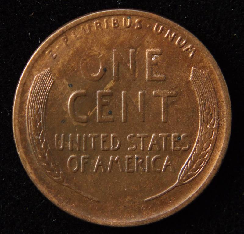 1913-S US WHEAT CENT SHARP AU BETTER DATE COIN