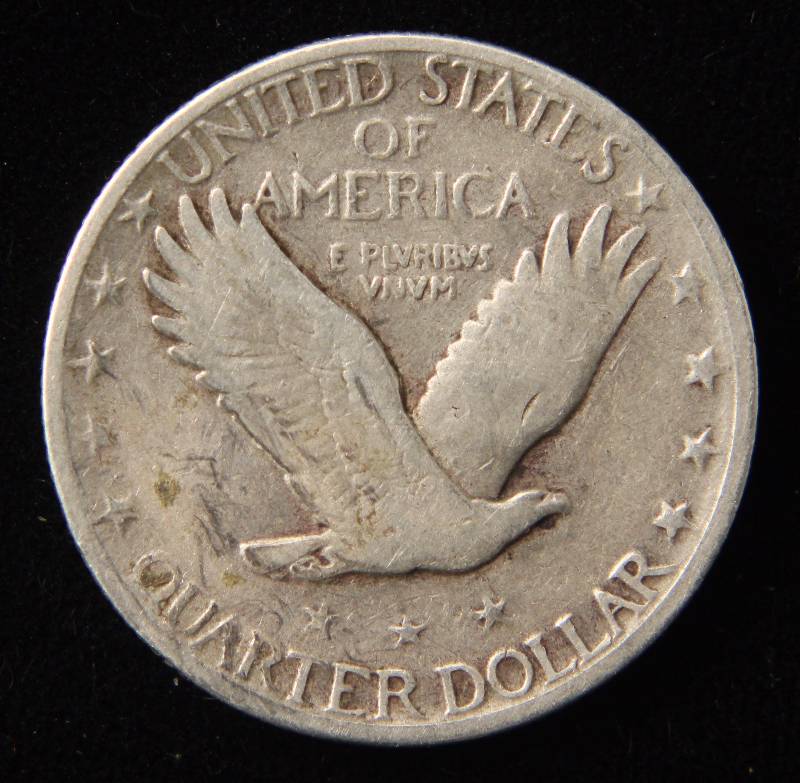 1929-S STANDING LIBERTY SILVER QUARTER FINE