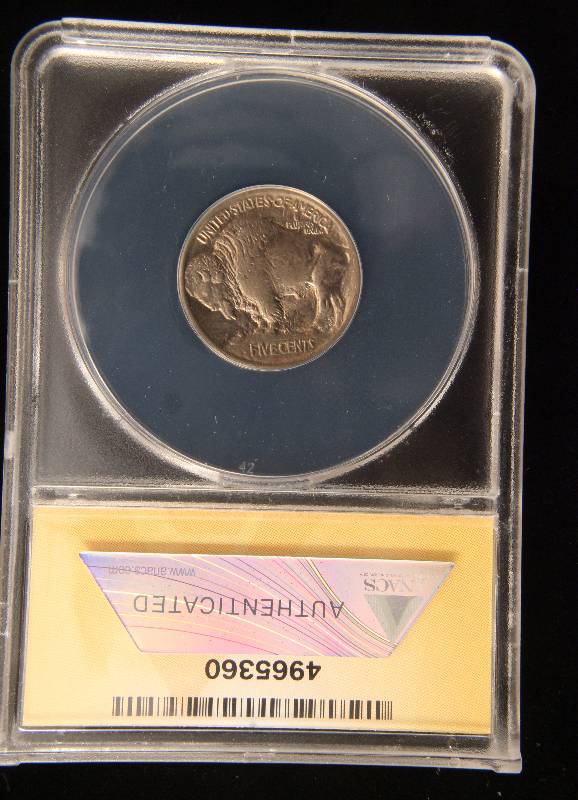 1913 TYPE 1 US BUFFALO NICKEL MS64 ANACS