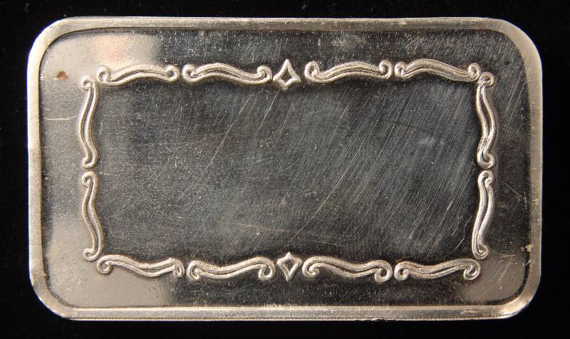 5 TROY Oz. .999 FINE SILVER BAR VINTAGE GOLDEN STATE MINT COVERED WAGON