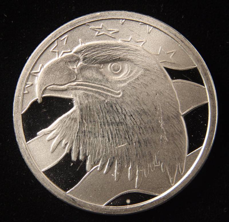 1 TROY OZ. .999 FINE SILVER PLEDGE OF ALLEGIANCE