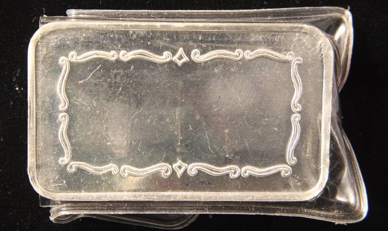 5 TROY Oz. .999 FINE SILVER BAR VINTAGE GOLDEN STATE MINT COVERED WAGON