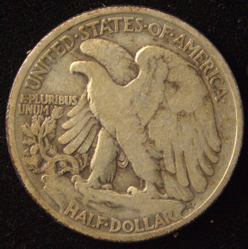 1936 WALKING LIBERTY SILVER HALF DOLLAR