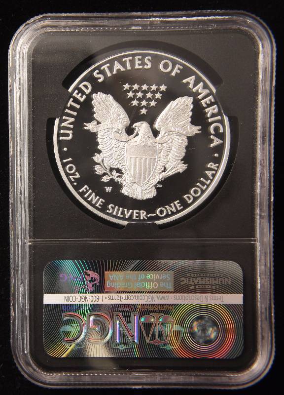 2016 W LETTERED EDGE PROOF SILVER EAGLE PF70 ULTRA CAMEO NGC FIRST RELEASES