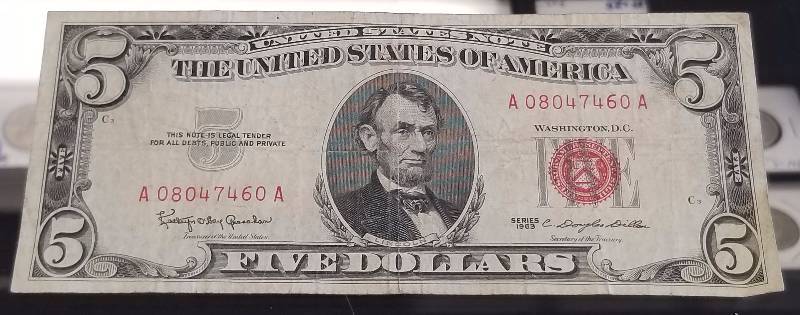 Банкнота 5 Долларов Сша Купить