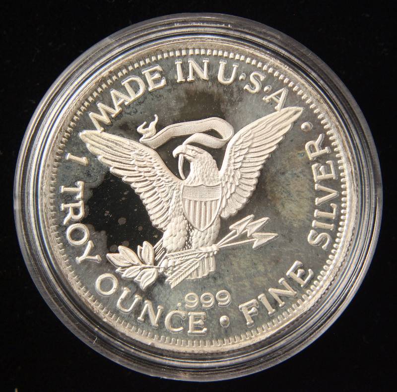1 TROY OZ. .999 FINE SILVER VINTAGE ORPHAN ANNIE IN AIRTITE