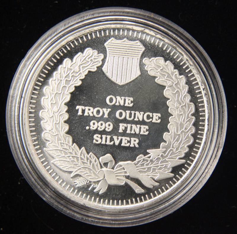 1 TROY OZ. .999 FINE SILVER 2017 INDIAN HEAD CENT IN AIRTITE