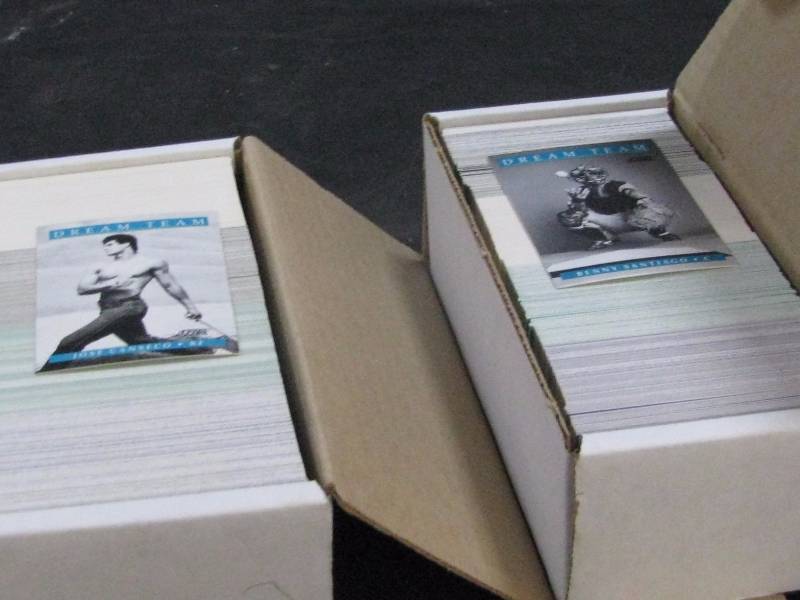 lot 49 image: 1991 Score Series 1 & 2 Baseball Card Sets