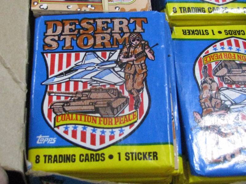 Desert Storm Trading Cards Antique & Collectible Consignment 24 PLUS