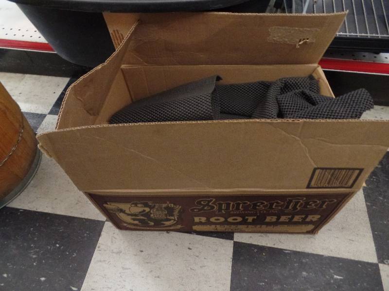 Black Shelf Liners- Small Soda Box Full