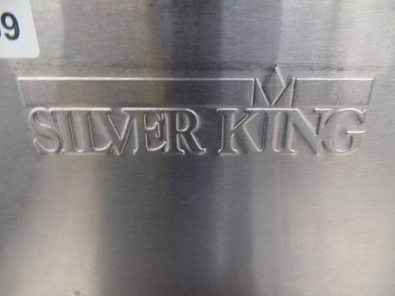 Silver King Syrup Dispensor and Fridge with Extra Pumps