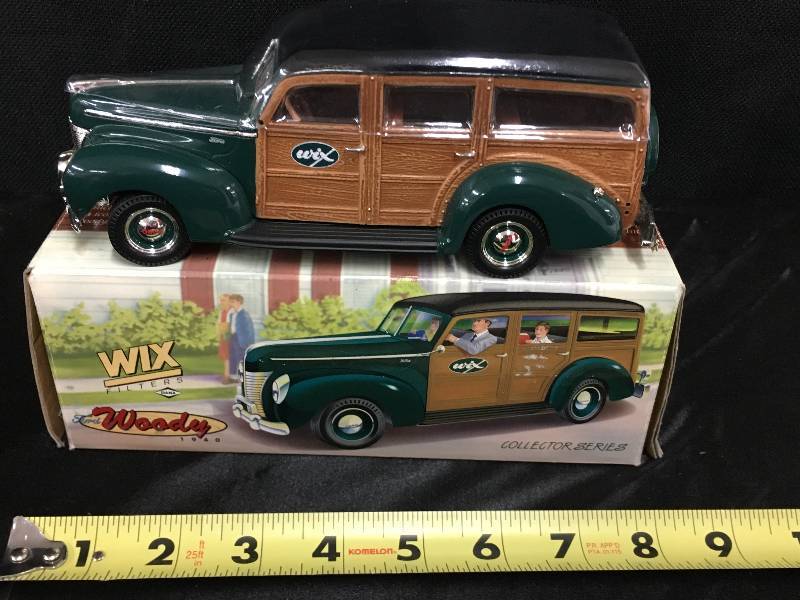 lot 19 image: Two 1940 Ford Woody Die Cast