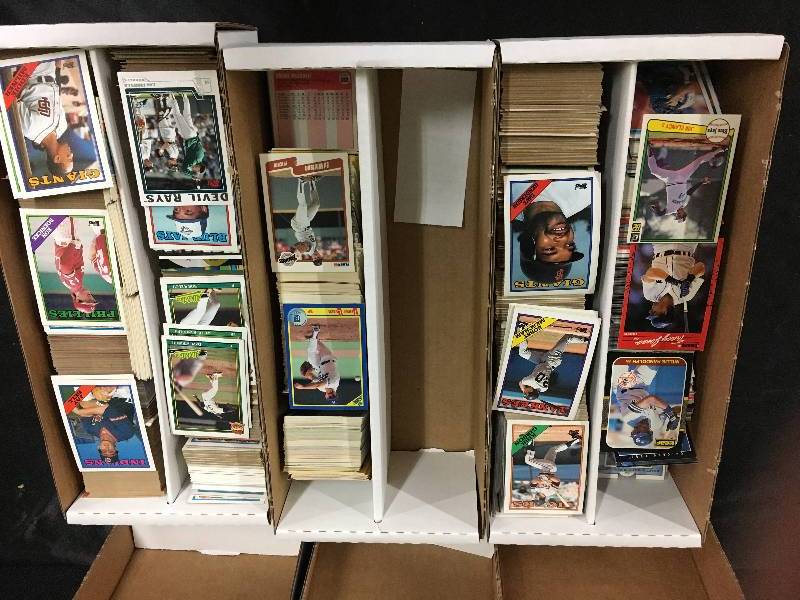 lot 32 image: 3 Boxes of Baseball Cards