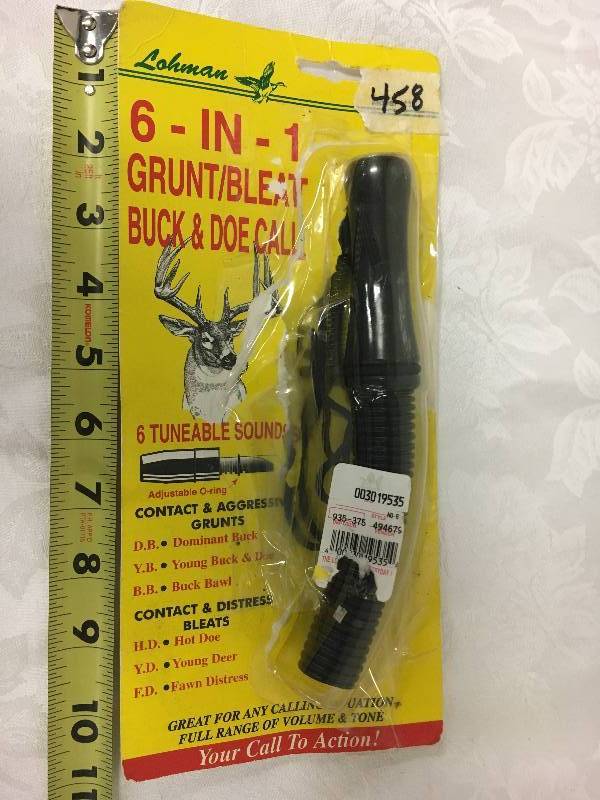 lot 56 image: Buck & Doe Call