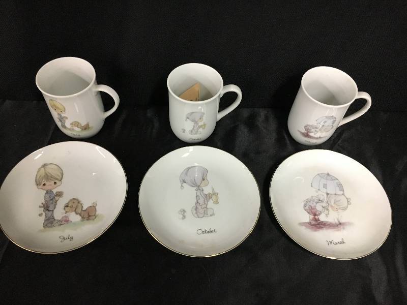 lot 84 image: 6 Piece Lot of Precious Moments