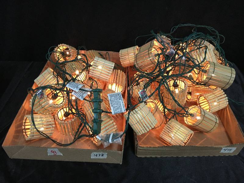 lot 91 image: 2 Sets of Party Lights