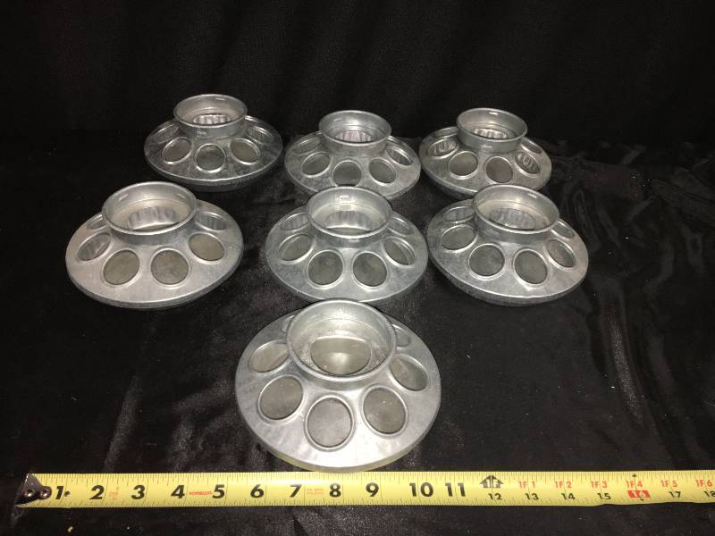 lot 98 image: 7 Piece Lot of Chicken Feeders