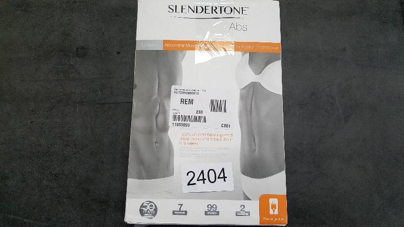 lot 2404 image: Slendertone Abs6 Rechargeable Abdominal Toner