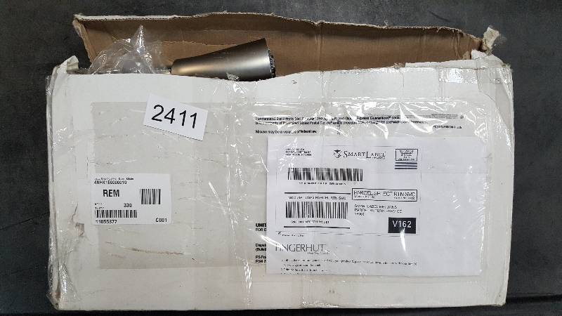 lot 2411 image: Riverstone Bell CleanFLO Pull Down Kitchen Sink Faucet - Nickel Some Scracthes
