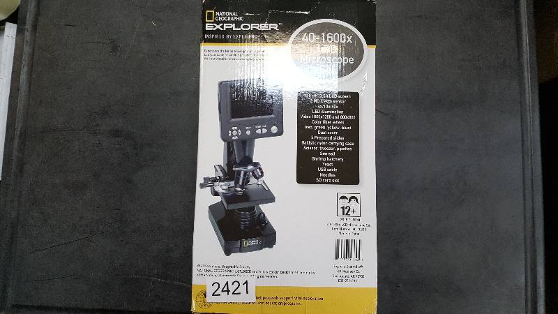 lot 2421 image: National GeographicSeries - LCD Microscope