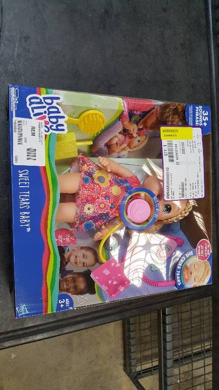 lot 2478 image: Baby Alive Sweet Tears Baby Doll - Blonde