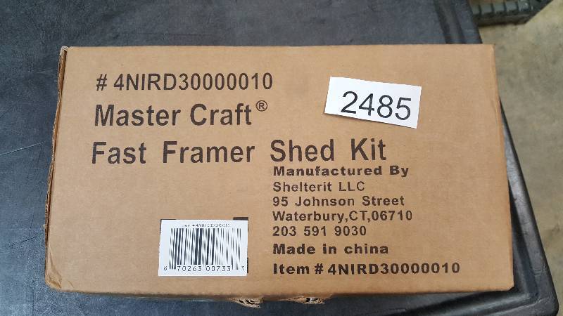 lot 2485 image: Instant Garage Framer Kit FRAMING KIT ONLY