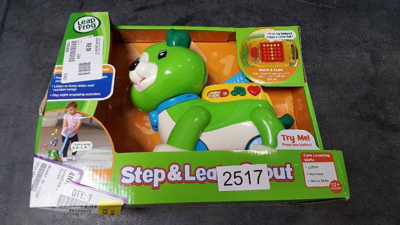 lot 2517 image: LeapFrog Step & Learn Scout